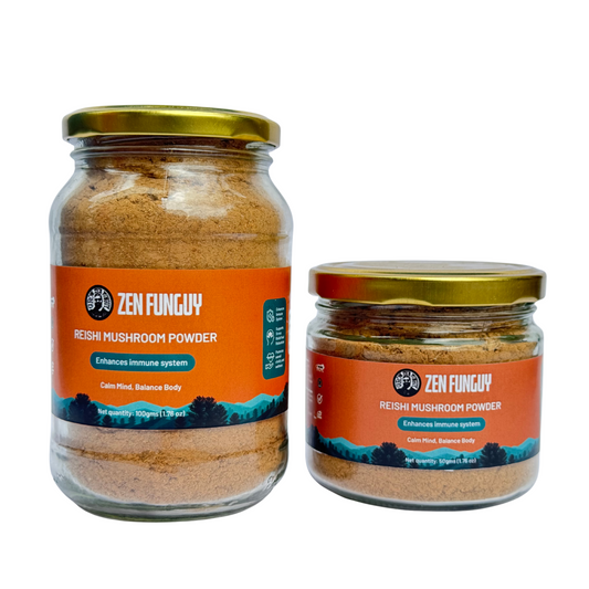 Organic Reishi Mushroom Powder - 50g | Premium Quality, Immune-Boosting Superfood