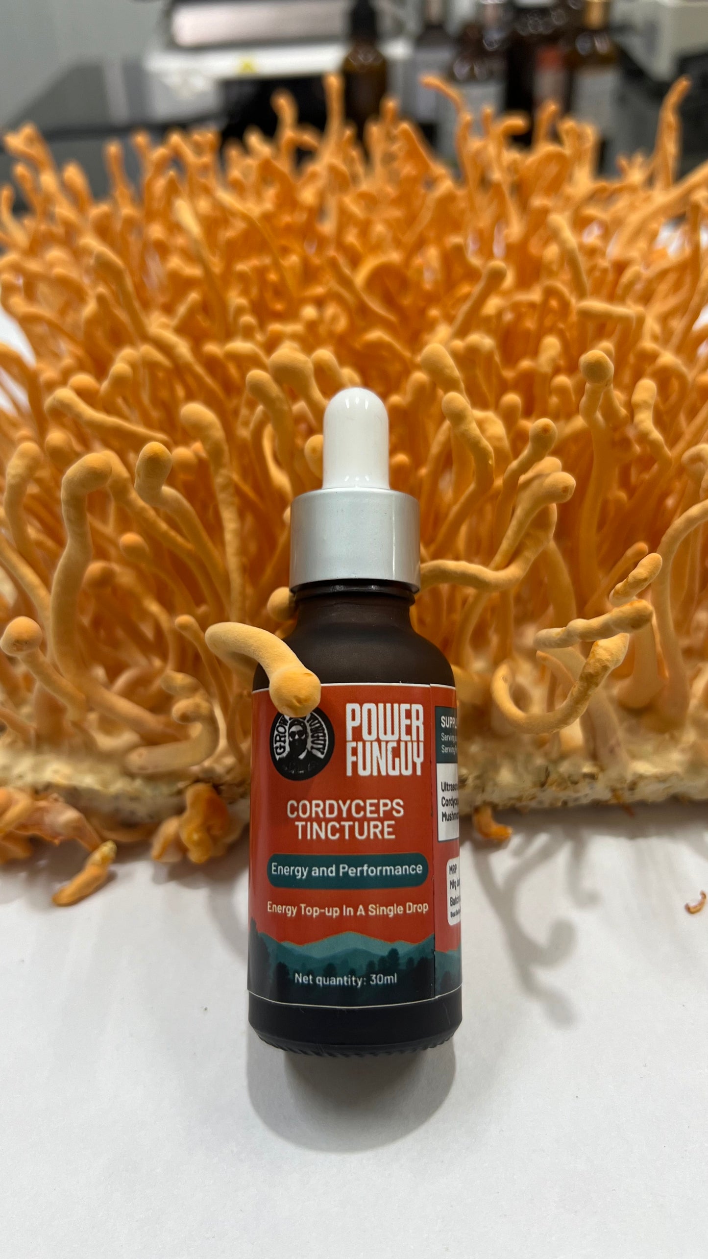 Cordyceps mushroom tincture