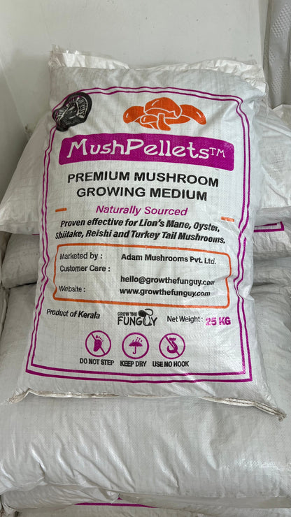 MushPellets™ Improved - Premium mushroom grow medium for Wood loving species (Copy) growthefunguy